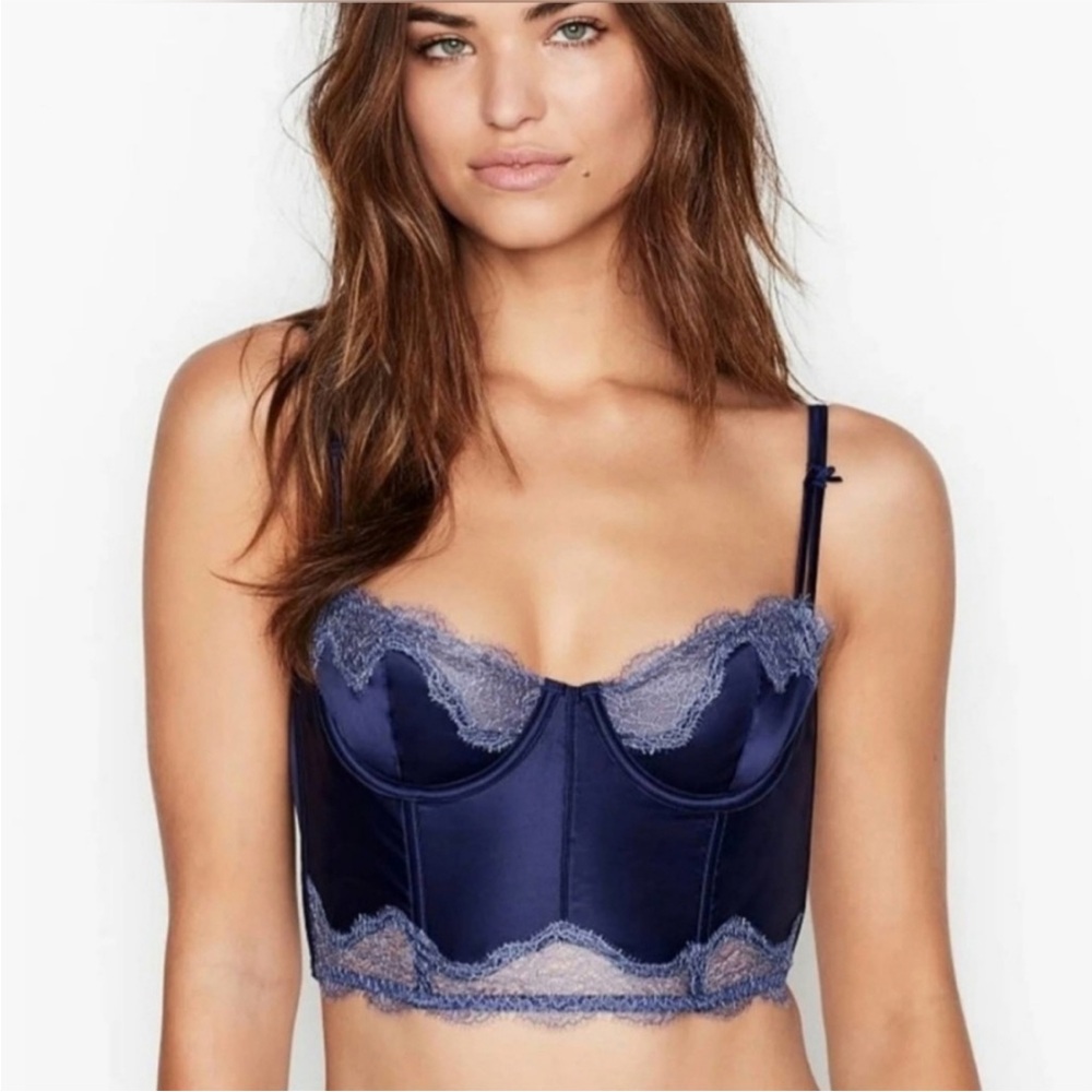 Victoria's Secret Dream Angels Unlined Longline Balconette Bra 36DD